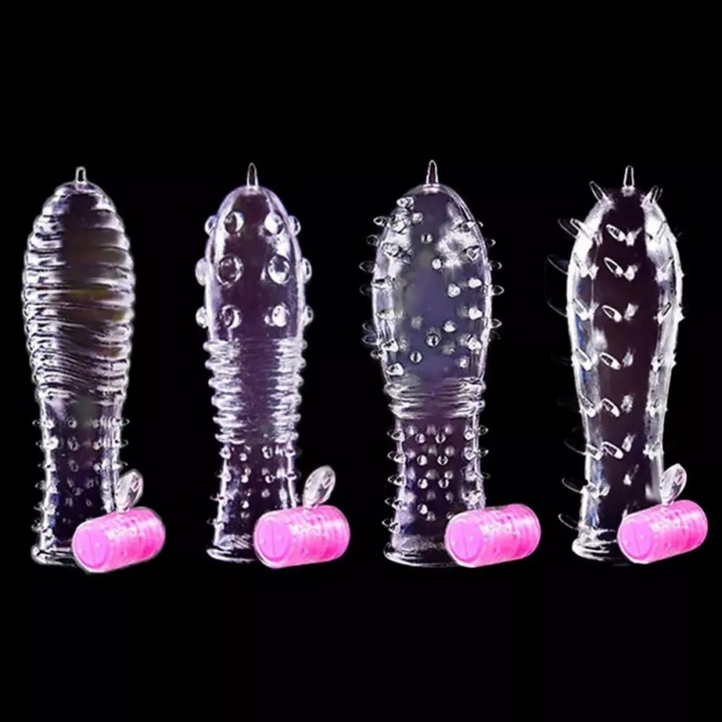 Funda Para Pene Con Estimulantes Y Vibracion Fantasias Sex Shop