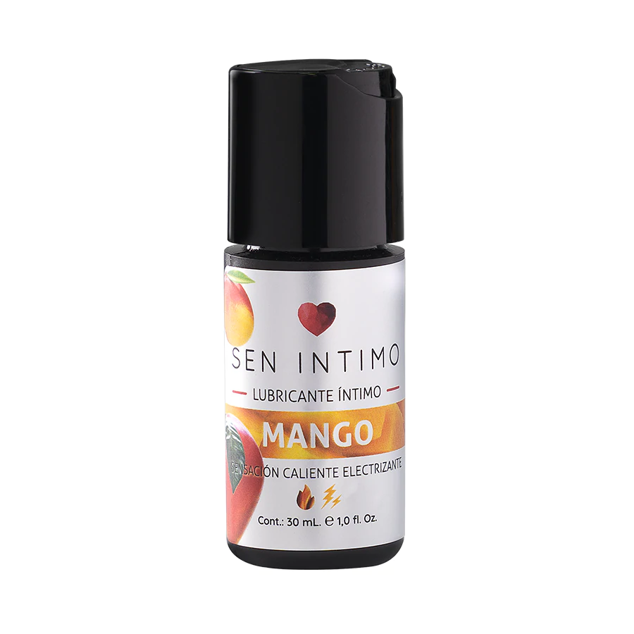 Lubricante vaginal, Electrizante y sensacion caliente, Mango