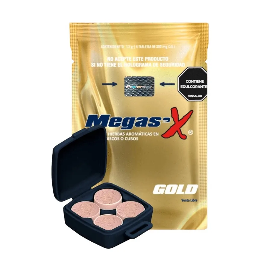 Potenciador Mega sex concha x 4 pastillas