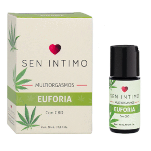 Multiorgasmos Euforia con CBD x 30 ml sensacion caliente