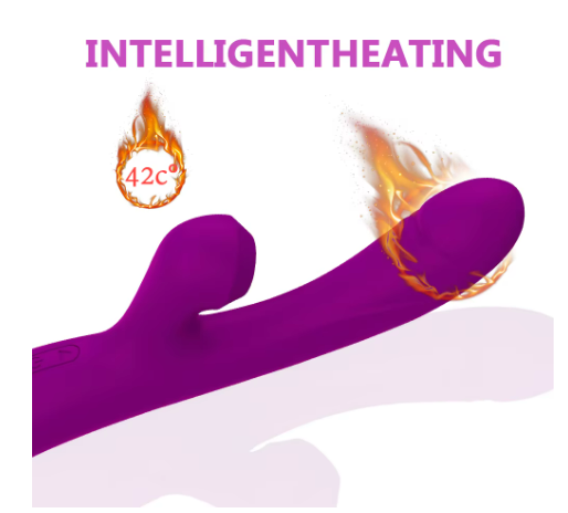 Vibrador, succionador, se calienta en la punta
