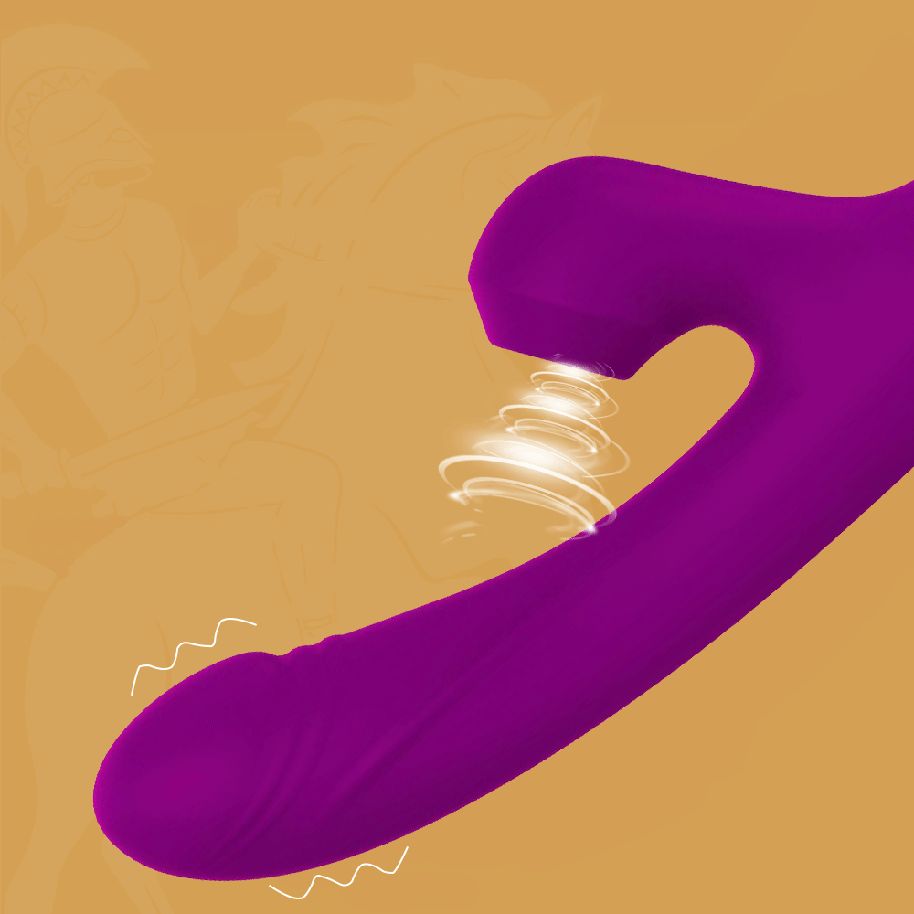 Vibrador, succionador, se calienta en la punta