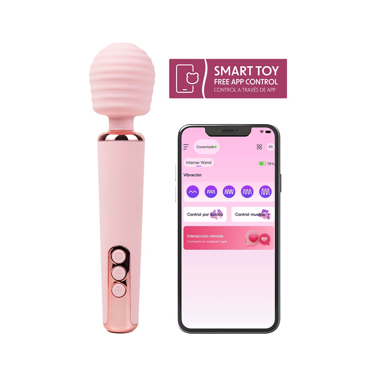 Vibrador Hitachi APP 5 velocidades de vibracion