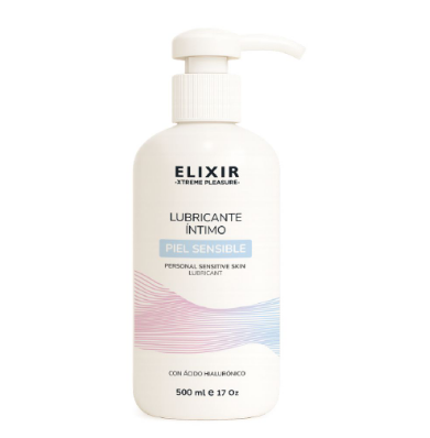 Lubricante vaginal piel sensible 500 ml neutro elixir