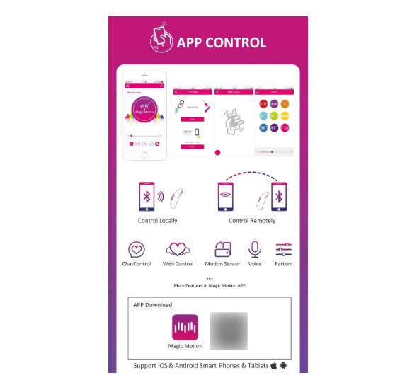 Panty vibrador APP, multi velocidades