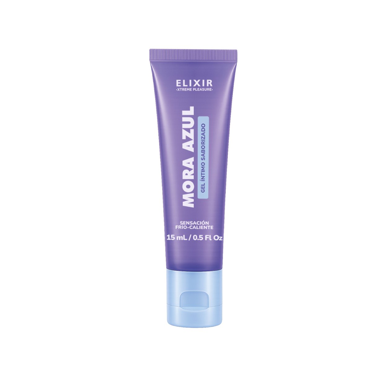 Lubricante vaginal Frio-caliente, sabor mora azul