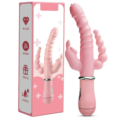 Vibrador triple estimulación, 10 ritmos de vibracion